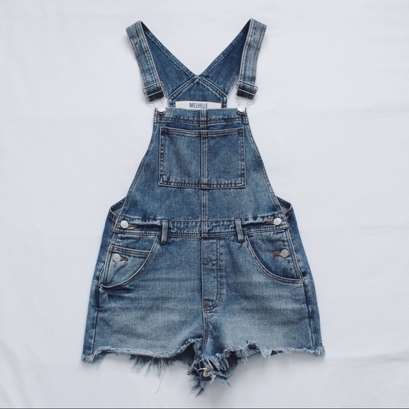 Brandy Melville Pants - Brandy Melville Overall Shorts